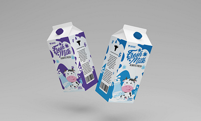 Milk Packaging Packet Design juice juice packaging juice packet label design milk packaging package design packaging design packet design product design product packaging