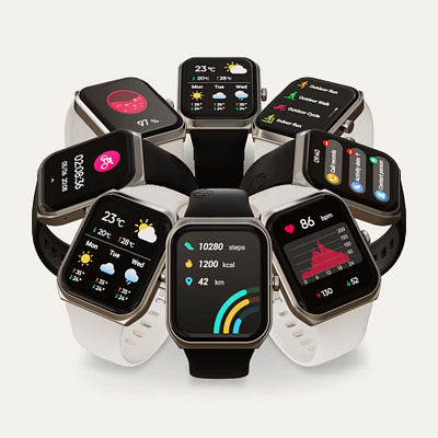 Ronin Smart Watch Render 3d 3d modeling 3d render blender fusion360 product ronin smart watch