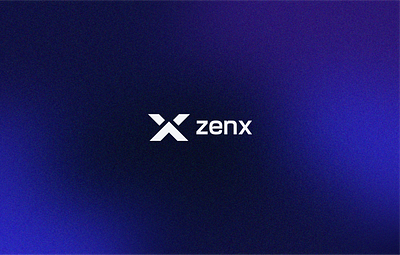 zenx branding des design graphic design identity illustration logo logo design tech typography vector x