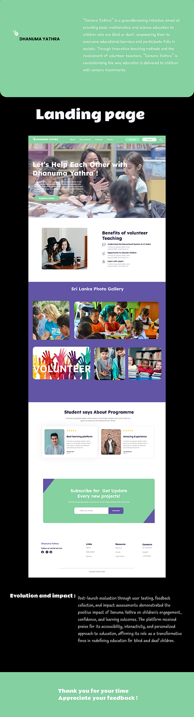 learning platform for Deaf & Blind kids branding design education ui ux