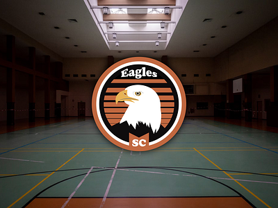 Eagles Sports Club logo dailylogochallenge logo