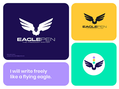 Eagle Logo Design branding creative logo eagle logo graphic design illustration logo logo design logo designs logo showcase. logos minimalist logo