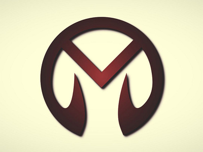 M for Matrix Logo - Follow me for more branding creamy logo design graphic design logo m logo matrix logo red and black logo red logo rough logo typography