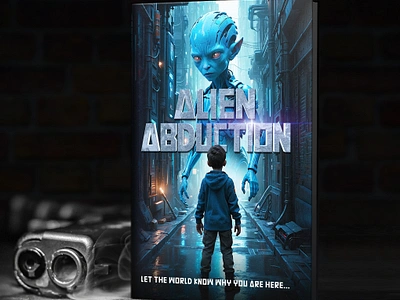 Fiction Book Cover adobe alien author book book cover bookcover branding design fiction fictioncover graphic design illustration