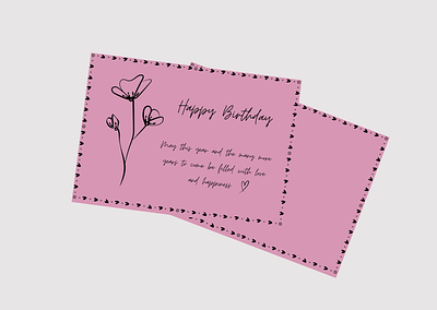 Birthday Card 2 birthday card canva design design floral design illustration