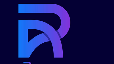 Initial Letter RP/PR Logo design branding business logo graphic design letter logo logo design logo motion minimalist logo pr logo r logo rp logo