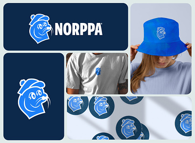 NORPPA© branding graphic design logo logos mascot