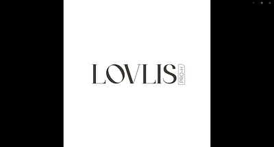 LOVLIS- Logo Animation after effects clean intrp logo animation slick stylish zoon in