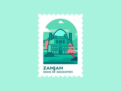 Zanjan - iran graphic illustration iran zanjan