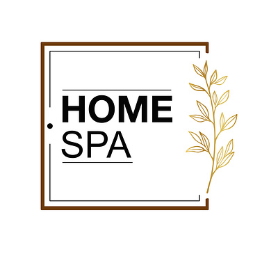 Home Spa - Logo Design adobe illustrator adobe photoshop brand design brand identity branding design graphic design illustration illustrator logo logo design photoshop