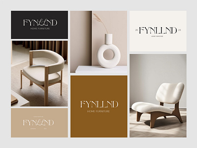 FYNLLND 🛋️ branding graphic design logo
