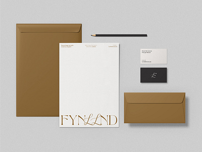 FYN LLND 🛋️ branding graphic design logo