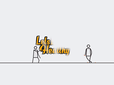 Let's live Healthy - Animation animation