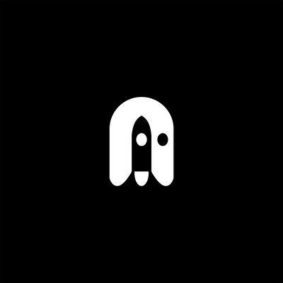 Spectrum V2 branding ghost graphic design logo rocket