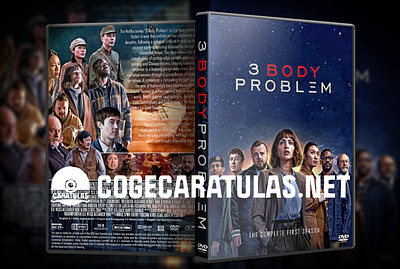 3 Body Problem Season 1 DVD Cover design dvd dvdcover dvdcustomcover photoshop
