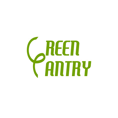 Green Pantry branding graphic design logo