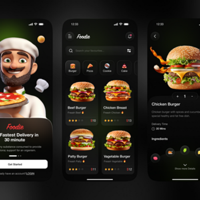 Food APP - UI Design accessibility features