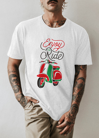 Enjoy The Ride Tshirt Design