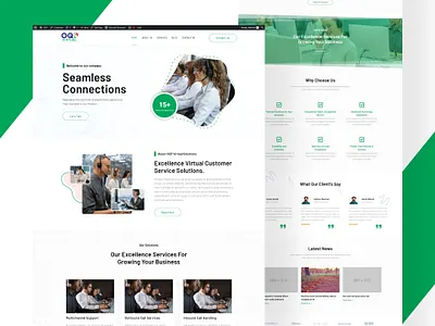 Virtual call center website design call center call center business call center website call center website design design elementor staffing ui ui ux ux virtual virtual call center virtual call center website virtual staffing website design wordpress