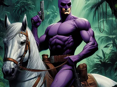 "Phantom: The Ghost who walks" Inspired by Lee Falks Phantom lee falks phantom phantom phantom comic books phantom comics phantom the ghost who walks the ghost who walks