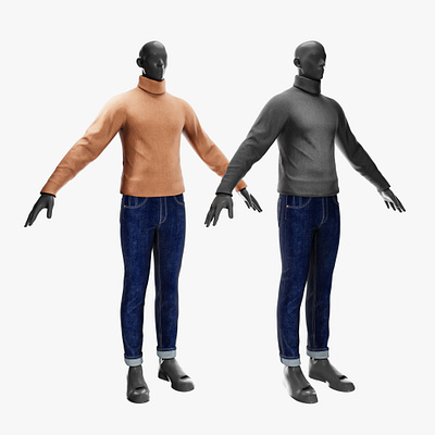 3d Models Clothing 3d clothes clothing jeans render stuff