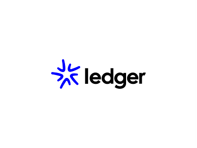 Ledger Logo Redesign brand identity design ledger logo logo design logo designer logo maker minimalist modern redesign