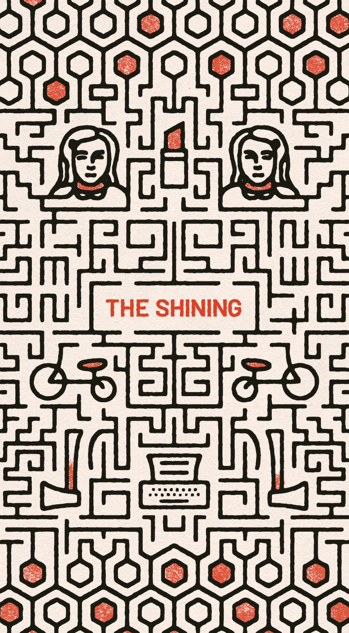 Shining Poster Art illustration movie poster shining