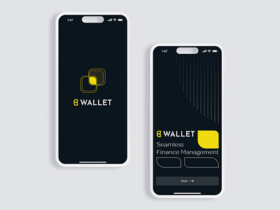 B WALLET | Crypto wallet iOS app crypto finance ios mobile app ui ux uxdesign uxui wallet web3