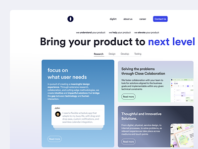 Digital UI/UX Agency Landing Page digitalagency landingpage landingpageagency uiuxagencyapp