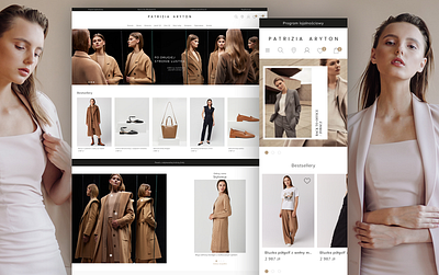 PatriziaAryton - Redesign UX/UI e commerce fashion redesign ui ux
