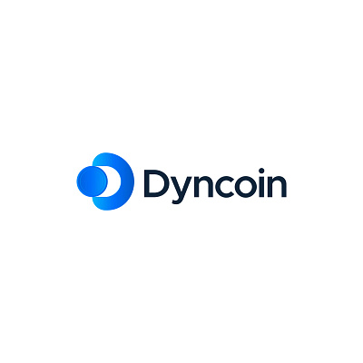 Dyncoin logo brand branding design graphic design graphics logo logo design