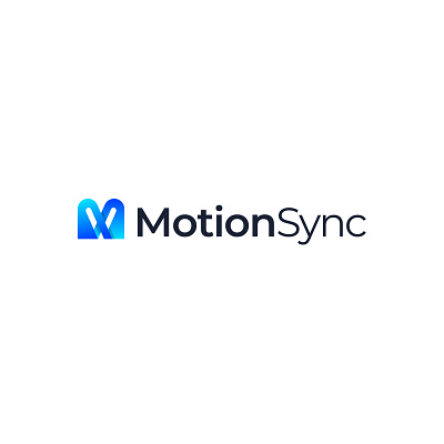 MotionSync logo brand branding design graphic design graphics illustration logo logo design