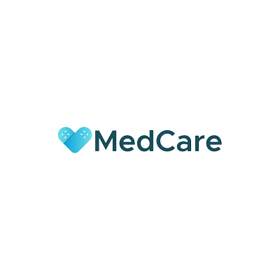 MedCare logo brand branding design graphic design graphics illustration logo logo design vector