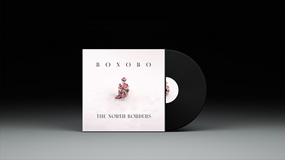 (Album Redesign) BONOBO - The North Borders album cover album redesign bonobo handmade illustration typography