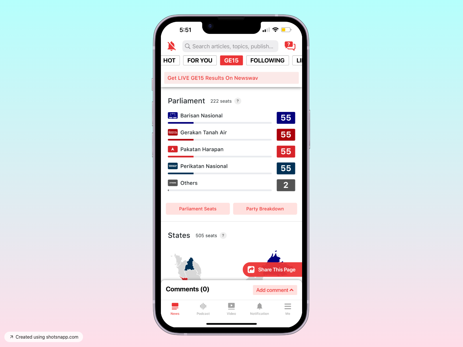 General Election 15 UI - Voting results ge15 general election news politic ui vote voting polls