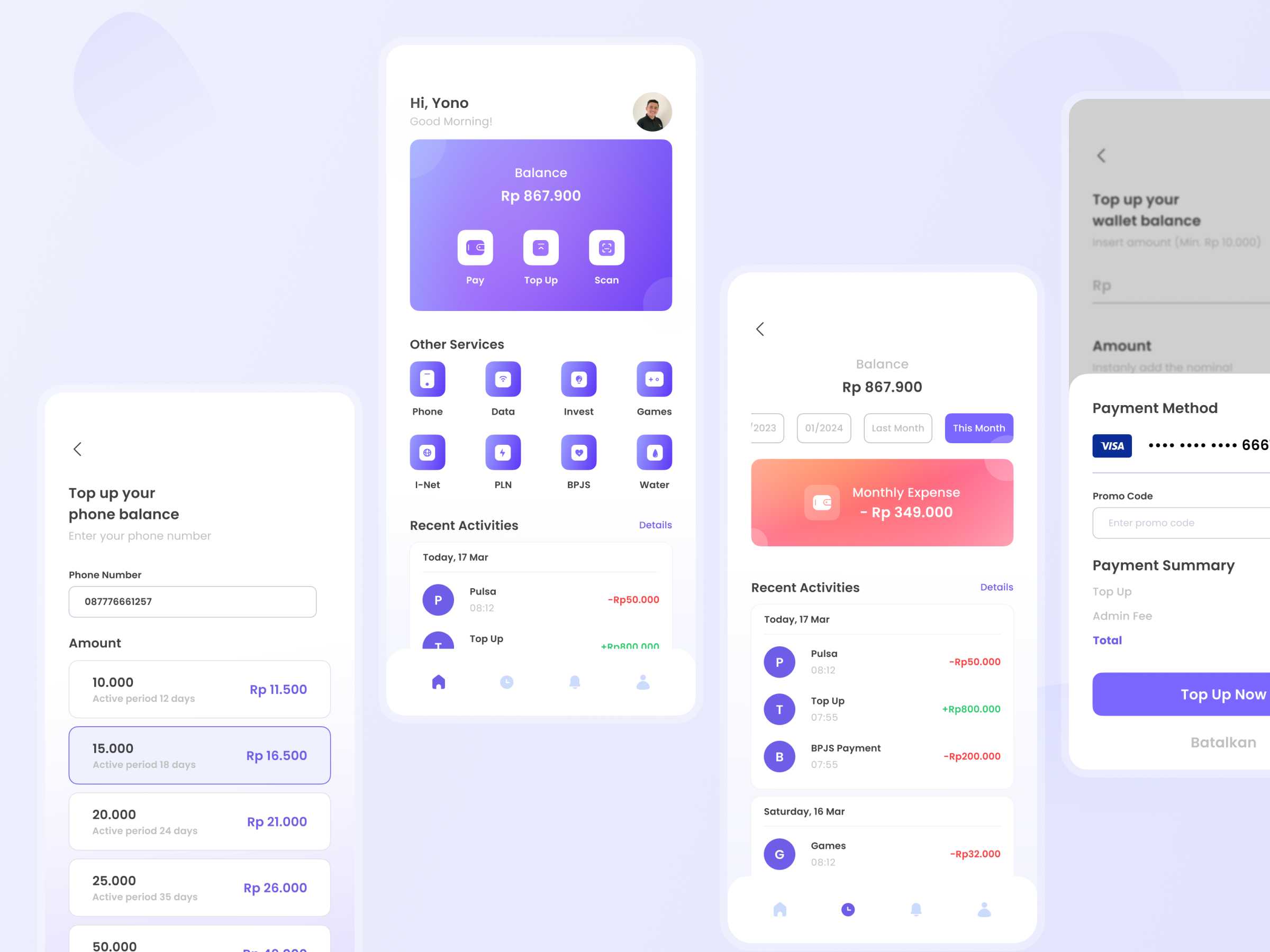 Example of Mobile App UI/UX Design – Pixel Perfect