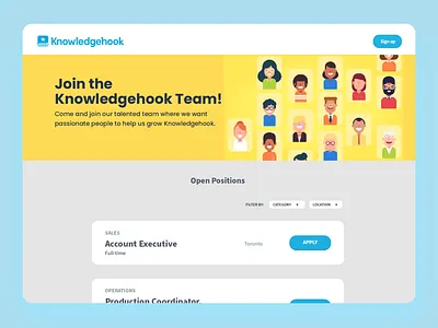 Knowledgehook Career page