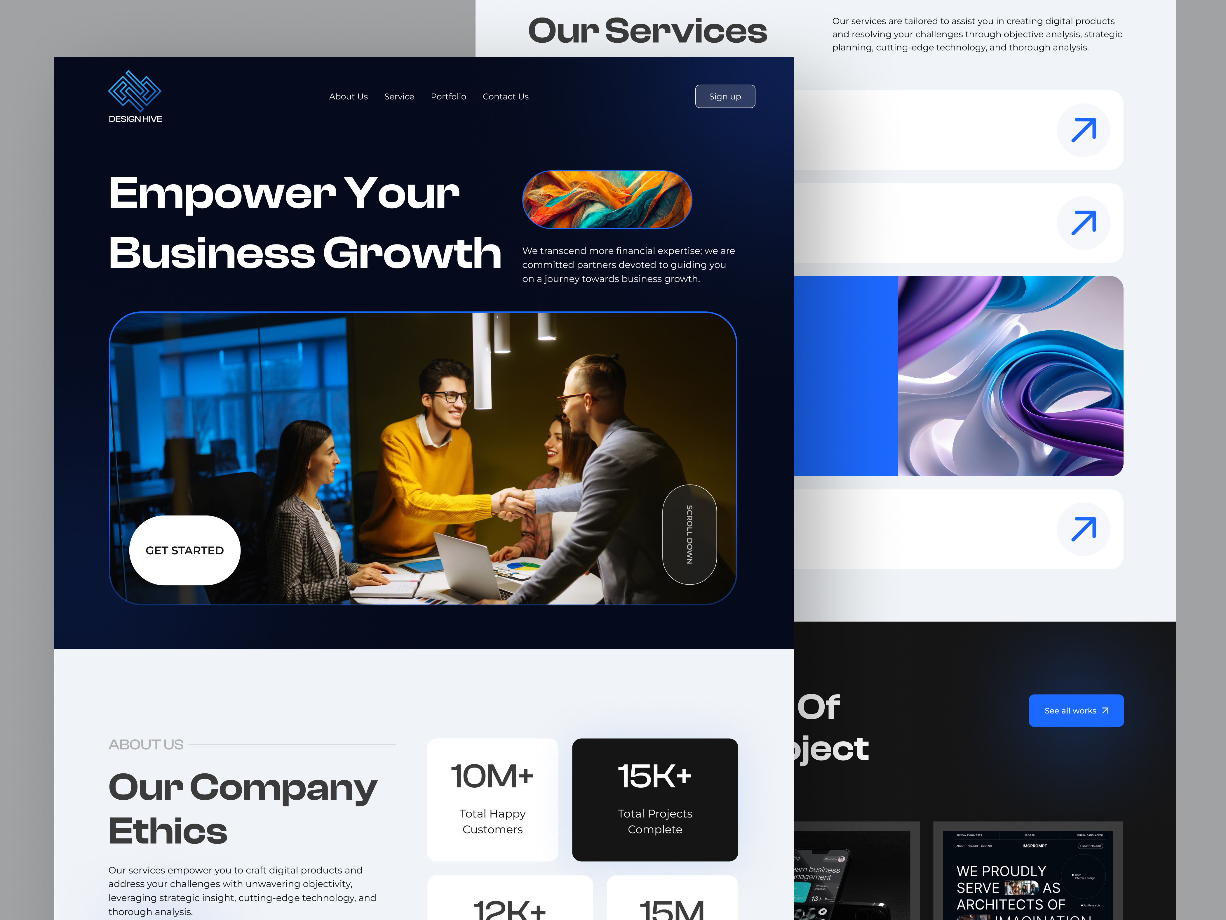 Digital Agency Website Design agency agency website business creative digital agency digital agency website homepage landingpage modern nahid pixelean ui uiux web agency webdesign website website design