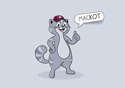 Mascot cat branding cat character graphic design illustration mascot vector
