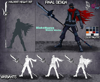 Post Apocalyptic Pike Warrior art artwork character design comic concept art digital art game graphic design illustration manga post apocalypse swordsman warrior weapon