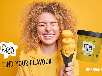 MISSY MOO - Brand Design for Ice Cream Brand brand brand design brand identity brand video branding branding design branding identity business branding business logo dairy farm food brand ice cream ice cream brand ice cream packaging logo logo design organic ice cream packaging packaging design