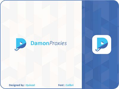 Damon Proxies Logo graphic design logo