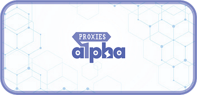 Alpha Proxies Logo graphic design logo