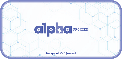 Alpha Proxies Logo logo