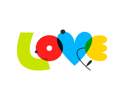 Love / Lettering graphic design lettering logo type vector