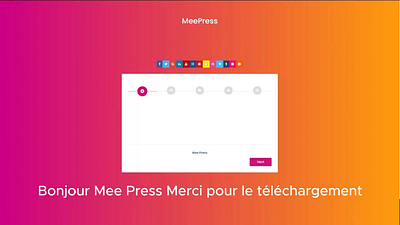 Fonctionnalités MeePress, téléchargement et installation meepress