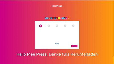 MeePress-Funktionen, Download und Installation meepress
