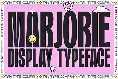 TAN MARJORIE Free Download 80s 80s font 90s 90s font display type modern type retro type