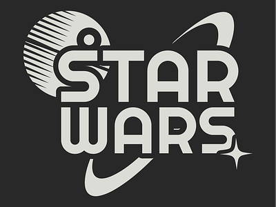Star Wars Illustration design graphic design ill illustration logo space star wars