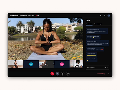 Eventbrite Studio - Live Events Streaming Platform creators dark mode events interaction design live events netflix product design ui design ux ux design video video streaming